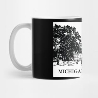 Michigan State USA Mug